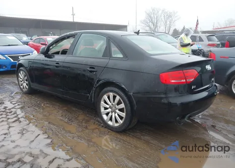 2009 Audi A4 2.0T Premium z USA, uszkodzony, nr VIN WAULF78KX9N014396